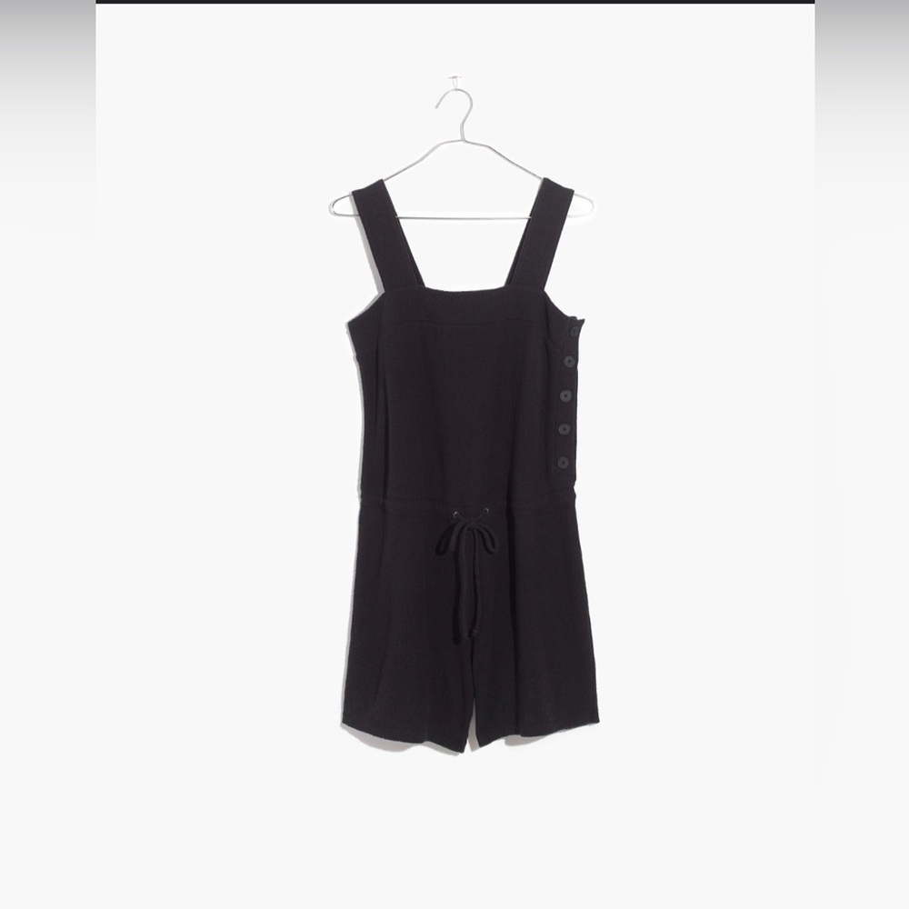 Madewell | Side-Button Drawstring Romper